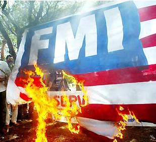 O FMI não tem nenhuma condição institucional de alegar idoneidade ou nada parecido. Até setores varejistas brasileiros sabem que o macro-sistema financeiro internacional é uma caixa de pandora com um papel podre dentro. Se o valor é socialmente construído, a especulação então é socialmente amoral. - Foto:outroladodanoticia