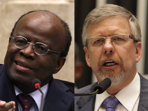 Joaquim Barbosa e Marco Maia começam a protagonizar uma possível crise entre os poderes Judiciário e Legislativo - Foto:Brasil 247