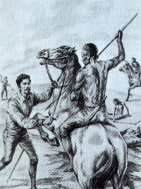 Uma parte da injustiça histórica com a Traição de Porongos, é resgatada agora com os desncendentes daqueles lanceiros. - Foto: Uma parte da injustiça histórica com a Traição de Porongos, é resgatada agora com os desncendentes daqueles lanceiros. - Foto: