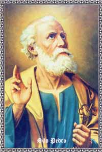 Pobre padroeiro de um Rio Grande cada vez mais pobre. Aqui, o governo estadual e as prefeituras culpam a ele, São Pedro, pelas mazelas e calamidades públicas.  - Foto:
